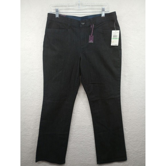 NWT Gloria Vanderbilt Mid Rise Comfort Fit Trousers Size 8 Short MSRP $34.99 EC - Picture 1 of 16